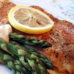 Hudson's Baked Tilapia with Dill Sauce