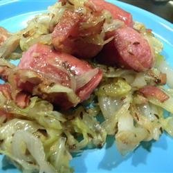 Kielbasa and Cabbage