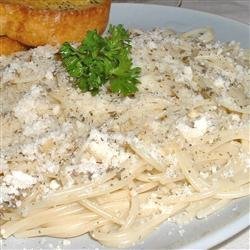 Spaghetti with Garlic and Basil