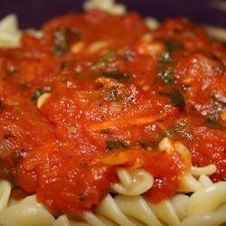 Slow Cooker Spinach Marinara Sauce