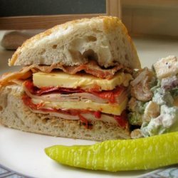 Turkey, Bacon and Havarti Sandwich