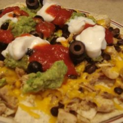 Jamaican Jerk Nachos