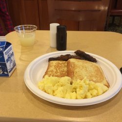 Sausage's with Milk and Toast