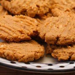 Flourless and Sugar-Free Peanut Butter Cookies