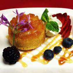 Caramel Pineapple Upside Down Cake