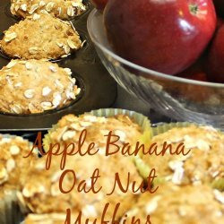 Apple and Banana Nut Muffins