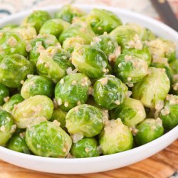 Brussels Sprouts With Onion and Mustard Seeds