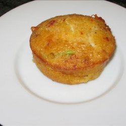 Corn, Cheddar, and Sun-Dried Tomato Muffins