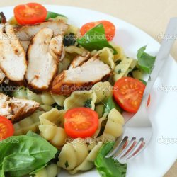 Grilled Chicken Pasta Salad