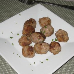 Keftedes ( Greek Meatballs)