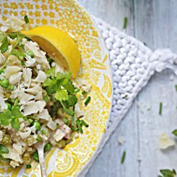 Ham, Pea and Parmesan Risotto