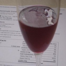 Homemade Grenadine