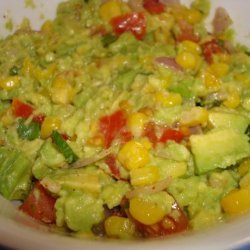 Roasted Corn & Avocado Dip