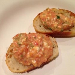 Blue Cheese and Tomato Spread