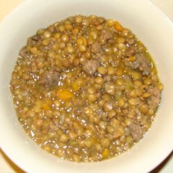 Italian Sausage Lentil Soup