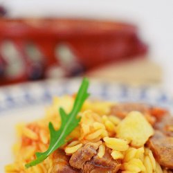 Greek Pasta and Beef