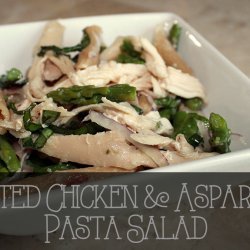 Pasta Salad With Asparagus and Chicken