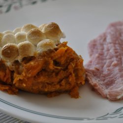 Mashed Potato and Sweet Potato Casserole