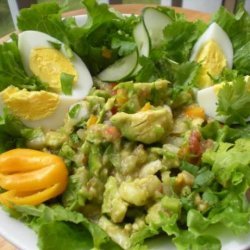 Floridanatives Salsa Avocado and Egg Salad