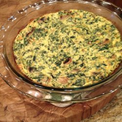 Crustless Spinach Quiche