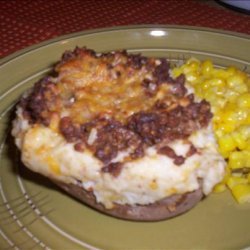 Taco Stuffed Twice Baked Potatoes