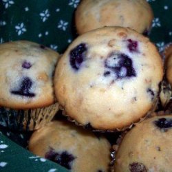 Blueberry Pecan Muffins Using Food Processor