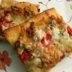 Thai Tuna and Tomato Pizza