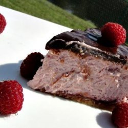 Chocolate-Raspberry Cheesecake