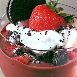 Chocolate, Strawberry & Cookie Parfaits