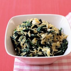 Spinach-Feta Orzo