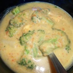 Broccoli, Cheese and Potato Soup