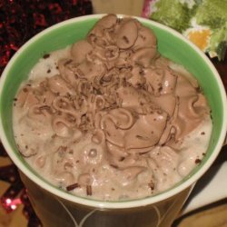 Tipsy Cafe Au Lait With Chocolate Whipped Cream