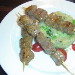 Pinxtos Morunos: Grilled Lamb Marinated in Cumin, Lemon and Saff