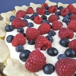 Raspberry Blueberry Star Tart