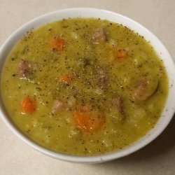 Split Pea, Barley and Ham Soup