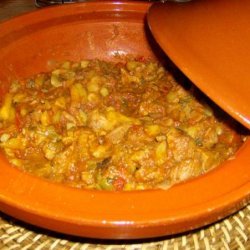 Beef With Peppers Tagine