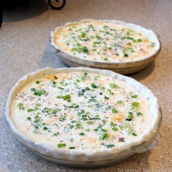 Sour Cream Chicken Quiche