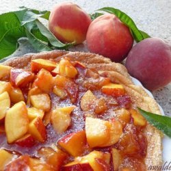 Peach Omelette Souffle