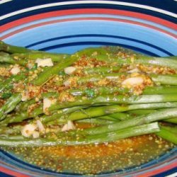 Asparagus With Beer and Honey Sauce