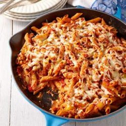 Sausage & Pepper Baked Ziti