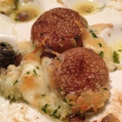 Escargot Stuffed Mushroom Caps