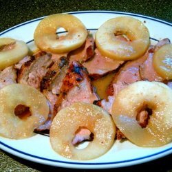 Tenderloin Asada With Sage and Savory Apples