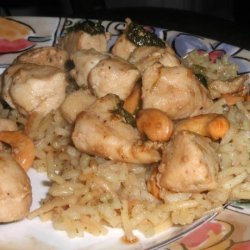 Oriental Chicken With Cashews