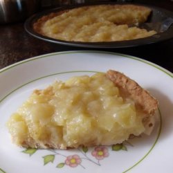 Pineapple Pie With Shortbread Pie Crust