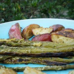 Grilled Asparagus and New Potatoes