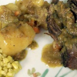 Sheila's Savory Pot Roast and Vegetables With Gravy