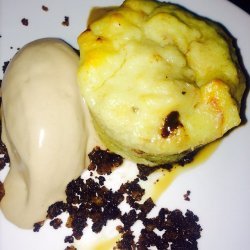 Banana Toffee Bread Pudding