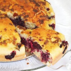 Blackberry Batter Pudding