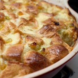 Whiskey Bread and Butter Pudding