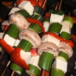 Healthy Vegetable Tofu Kebabs
